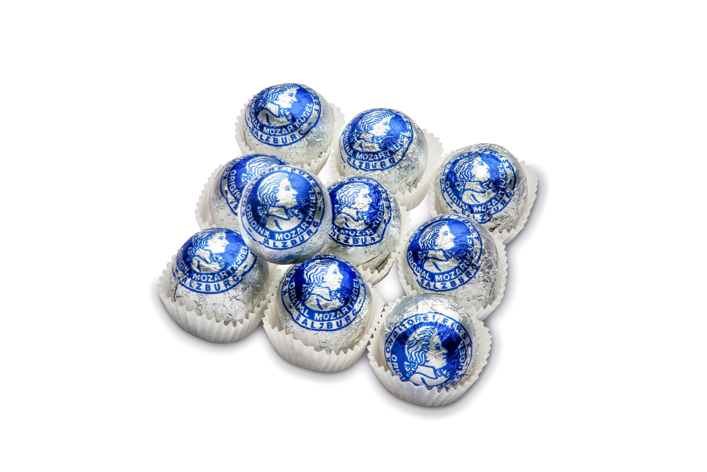 ECHTE SALZBURGER 【日本未販売】MOZARTKUGELN 2個 Mozartkugeln gift box | 9 pieces | Konditorei Fürst